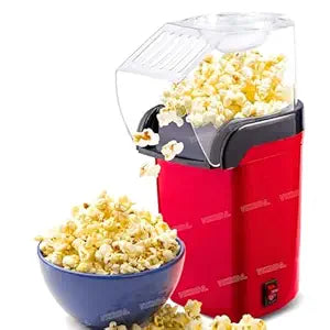 VikriDA 1200W Hot Air Popper Electric Popcorn Maker, Oil-Free, Healthy Snack